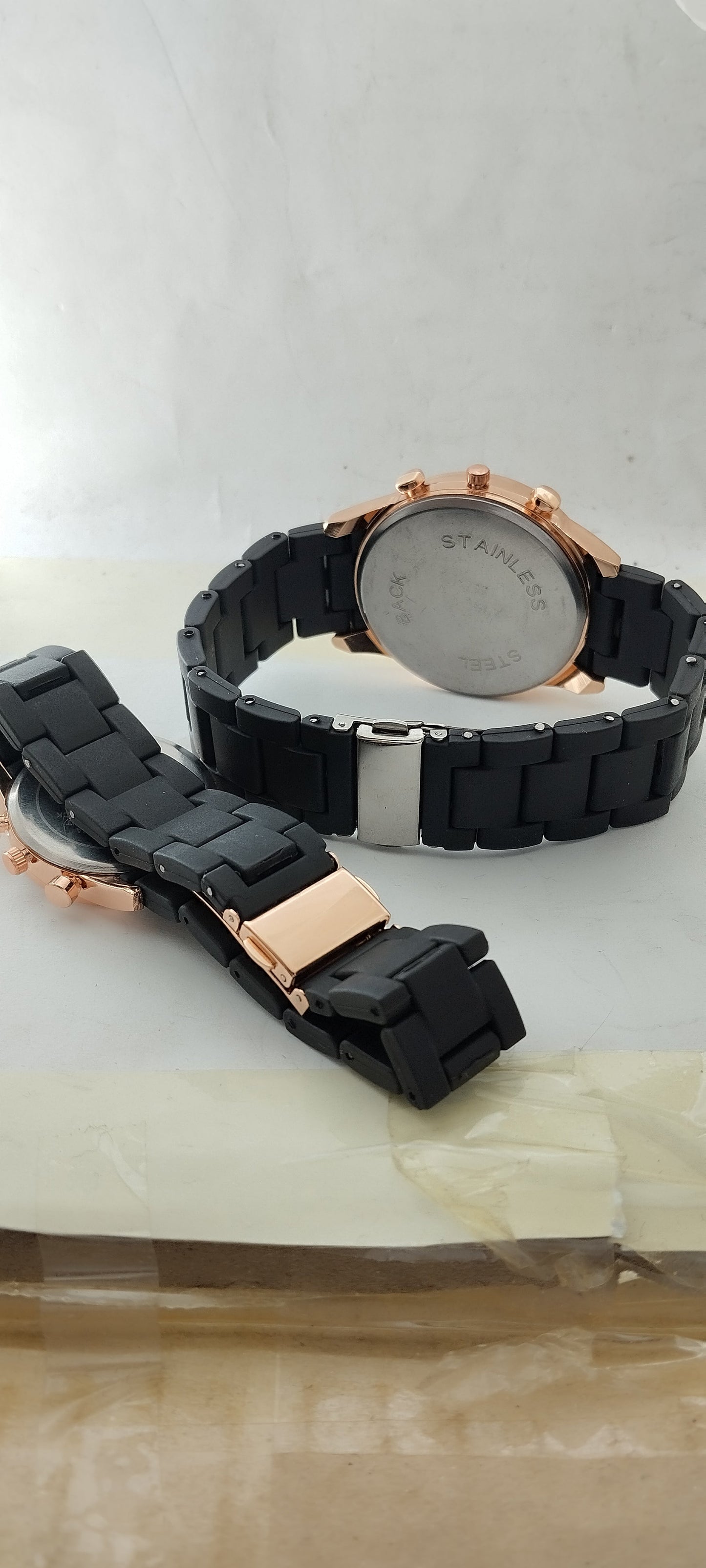 Matte Black EA-Branded Pair Watch For Two