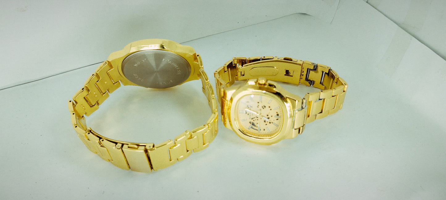 Gold PP Pair Watch For Two