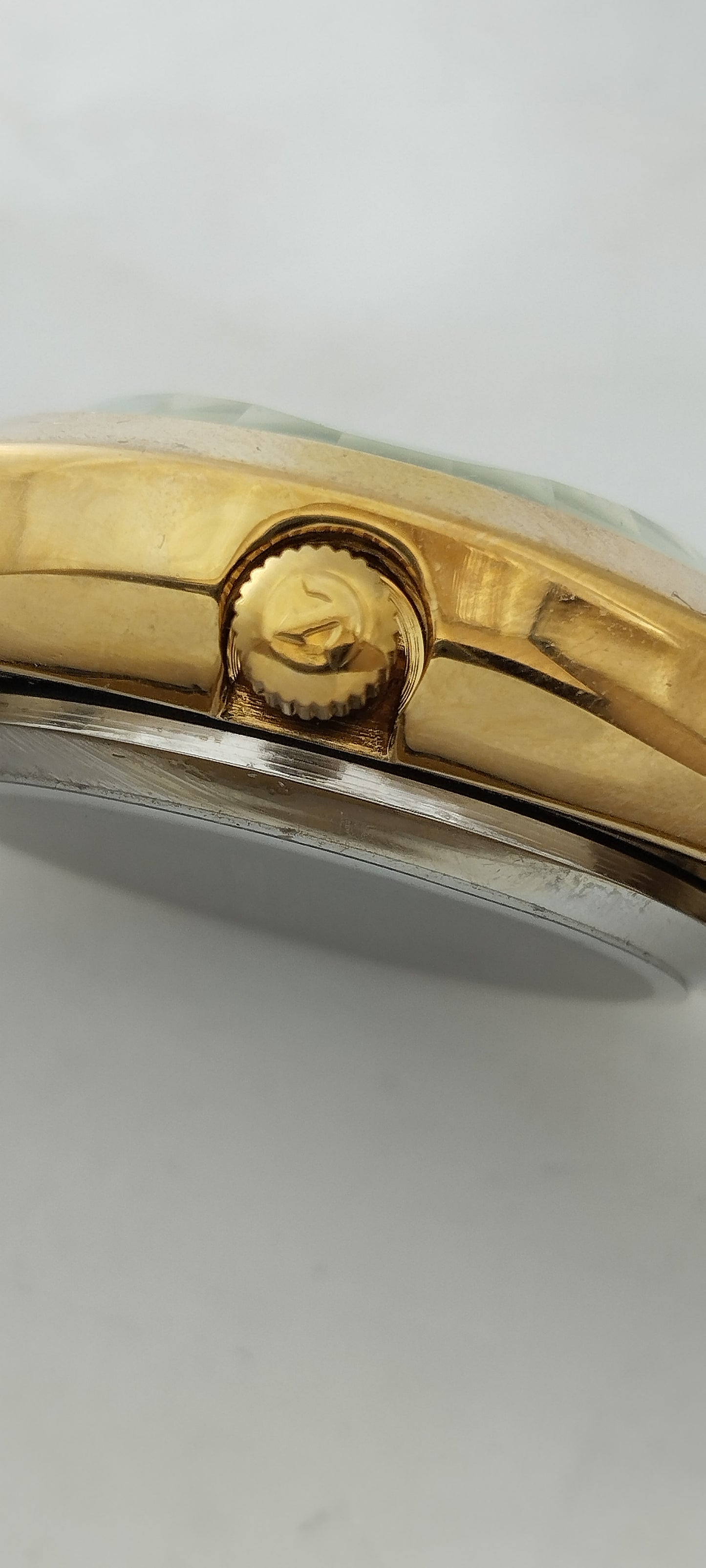 Gold RDO-Branded Gold Dial Chain Watch For Men