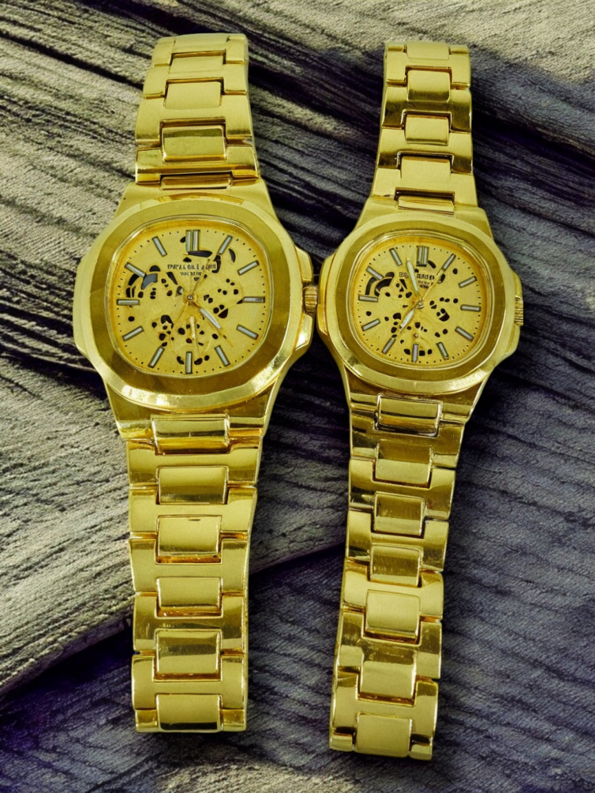 Gold PP Pair Watch For Two