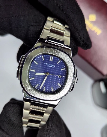 Blue Dial PP Chain Watch For Men