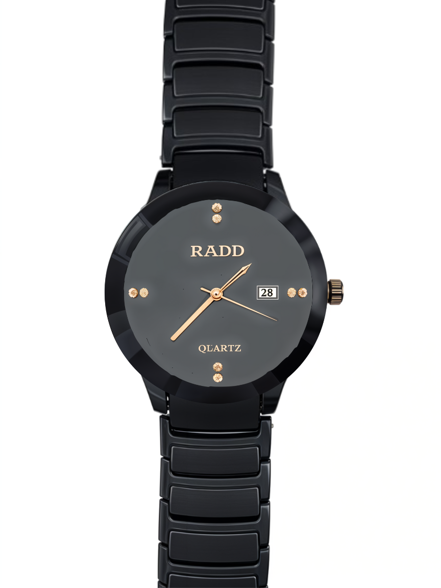 Black RDO-Branded Watch For Men