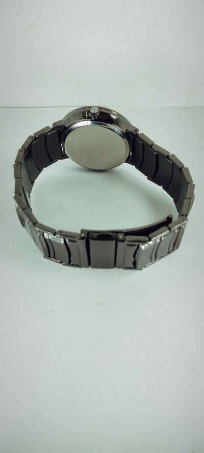 Noir Black Branded Chain Watch For Men