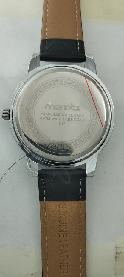 Iced Out Tetra Spinner Strap Watch For Men