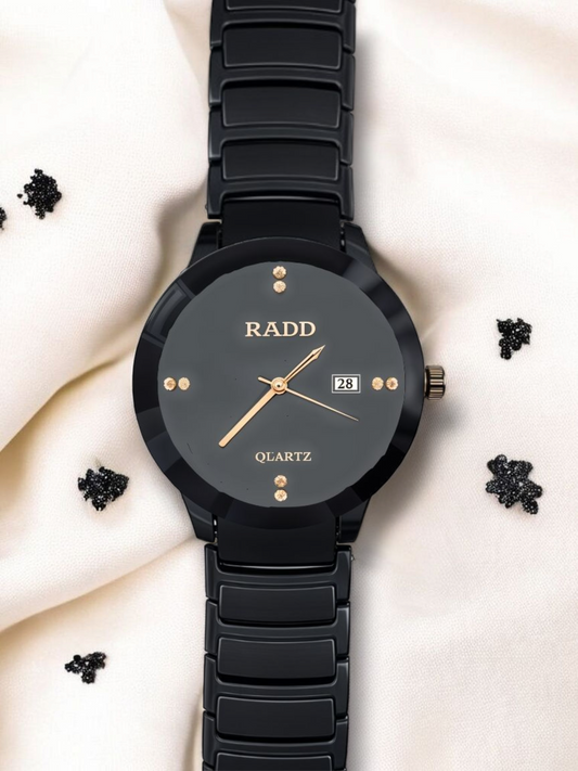 Black RDO-Branded Watch For Men