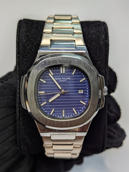 Blue Dial PP Chain Watch For Men