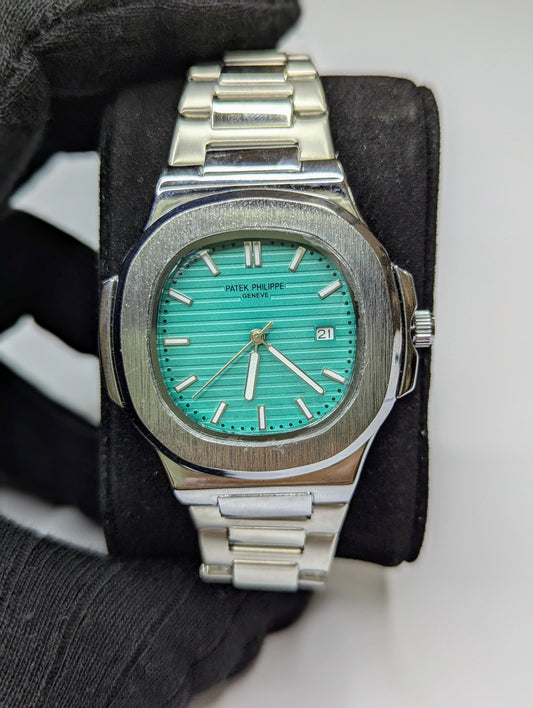 Tiffany Blue Dial PP Chain Watch For Men